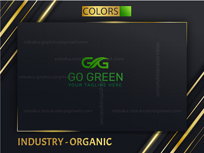 Organic, Green Logo game logo green logo