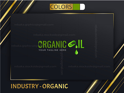 ORGANIC OIL LOGO organic oil logo yoga logo