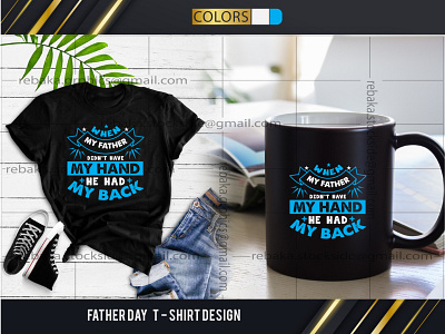 Father's Day T-Shirt Design best father