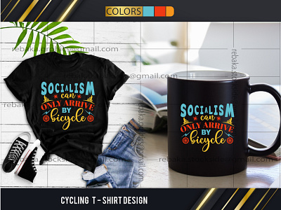 Cycling T- Shirt Design