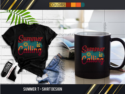 Summer T-Shirt design logo t shirt design