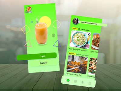 Es Teler 77 - Food Mobile App 3d branding design graphic design illustration logo mobile app motion graphics typography ui uiux user experience user interface ux vector