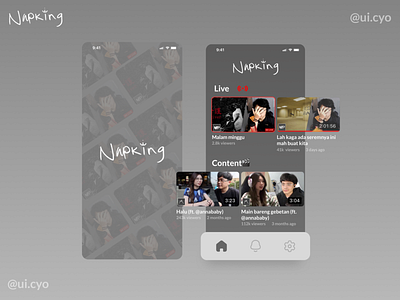 NapKing Mobile App | UI Design🎬