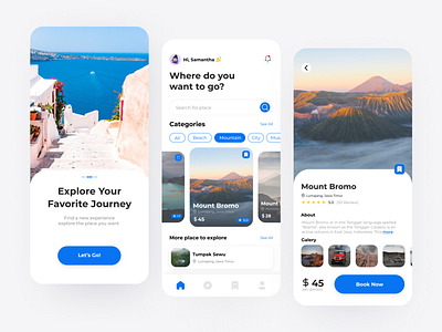 Travel App - UI Design