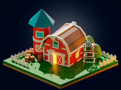 Isometric Farm