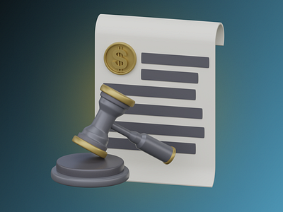 3D Banking Icon Set