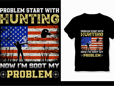 problem with star with hunting...t-shirt