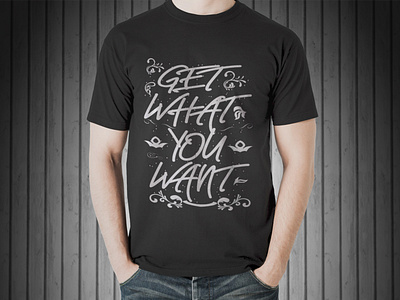 typography t shirt design