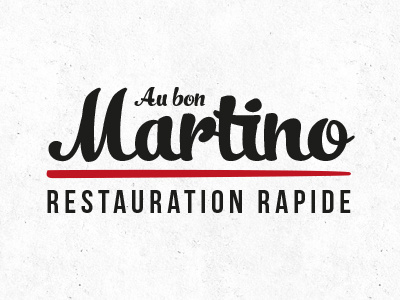 Logo Martino fast food logo restaurant