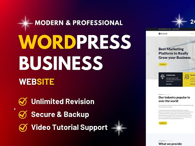 Business Portfolio Website business website elementor portfolio website website design website development wordpress wordpress plugins wordpress theme wordpress website