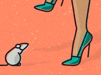 I'm not a rat! design graphic design illustration legs modern rat
