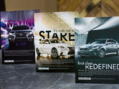 Eskridge Lexus Ads ads auto car lexus magazine