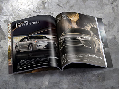 Eskridge Lexus Ads ad ads advertising auto car finest lexus magazine oklahoma