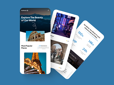 Travel Website ( Mobile Version )