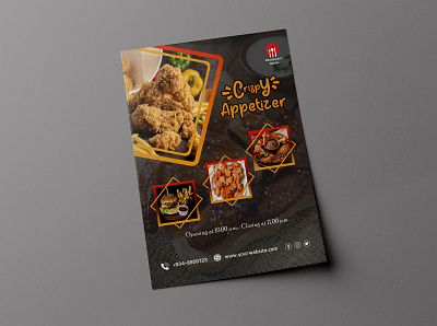 Restaurant Flyer. branding design graphic design