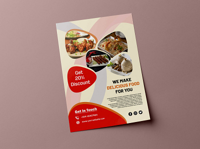 Restaurant Flyer. branding design graphic design