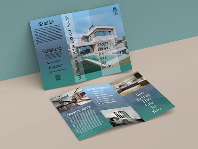 Tri-fold Brochure. design graphic design