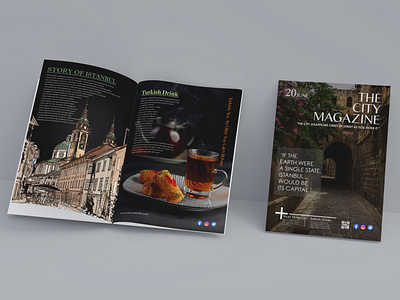 A4 Magazine Design. branding design graphic design