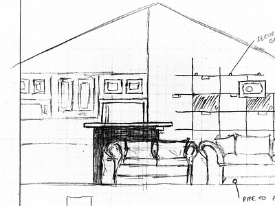 2009 Timber Creek Bar and Shelf Design Sketch