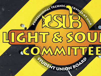 2006 Student Union Board (SUB) Light and Sound Banner - Caution