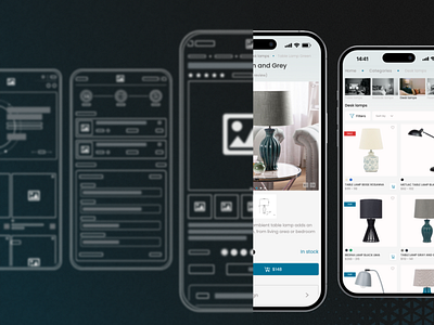 Catalog and Product Page - Mobile View 💛💙 catalog page design design. e commerce ecom ecommerce figma landing landing page mobile online store product page ui ui design ux design web web design