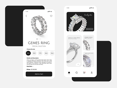 RING Collection app branding design graphic design illustration logo typography ui ux vector