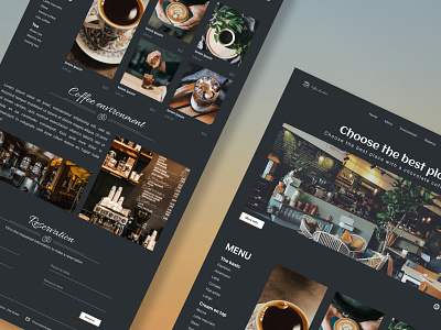 Landing Page Coffee Website