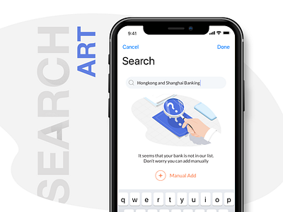 Search not found art mobile search ui