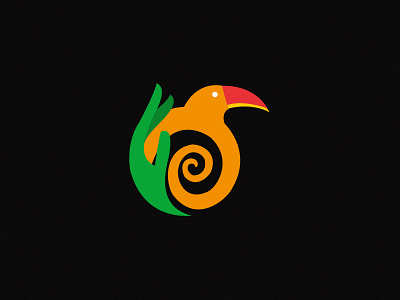 Eco Conservation bird eco conservation forest logo symbolic tree
