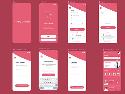 Healthy Channel Apps by Jhosua Hendrikar Todingrongko on Dribbble