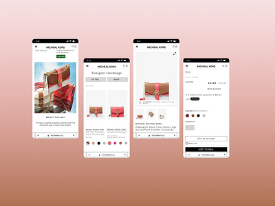E-Commerce Shop Day 12 daily ui day12 design daily e commerce shop e commerce shop day 12 micheal kors single item ui ui design