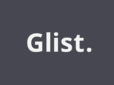 Glist Logo