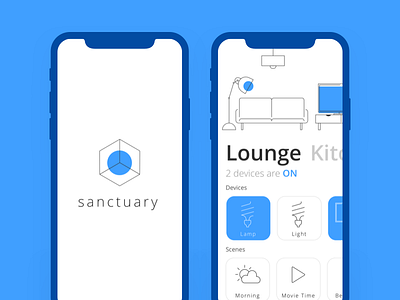 UI Challenge - Sanctuary brief challenge home integrated iot smart ui ui challenge ux