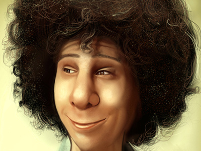 Caricature digital illustration