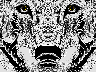 Wolf_LineArt