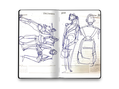 SKETCHBOOK_04 animation character design concept design illustration paper pencil sketch sketching study