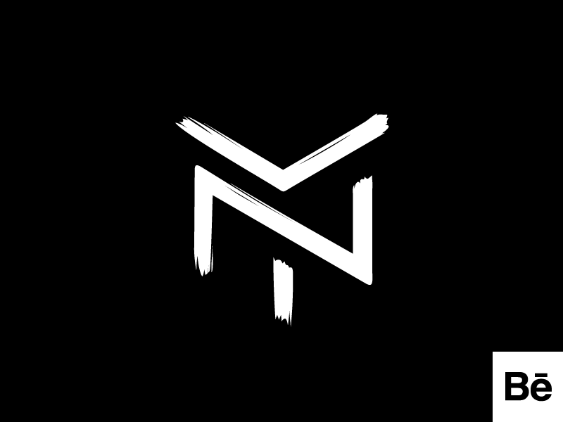 NADIA YURKIV logomark designer showcase project behance brush monogram brand logo fashion ny