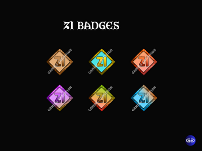 ZI BADGES animation badges twitch design illustration motion graphics twitch emotes twitch sub badges zi sub badges