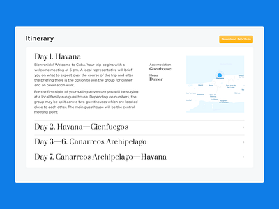 Yacht renting service 2d 2d design clean itinerary maps minimal route sketch app travel type typography ui ui ux