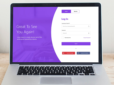 Login Page design login page mobile app photoshop signin signup technology ui ux webdesign website