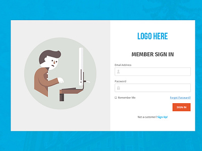 Login page demo