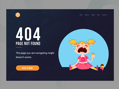 404 page not found 404 error 404 page design illustration page not found photoshop sketch technology templete ui ux web website