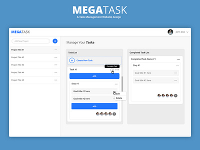 Task managment Website