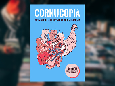 Cornucopia Event Poster event poster gig poster