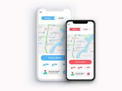 Food Delivery UI: Concept android app app ui bootstrap burger clean clear coffee flat food gui ios iphone log in mobile app modern sign up ui user interface ux