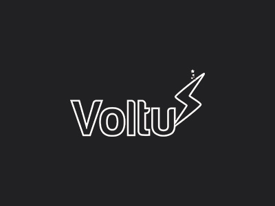 Voltu Logo Design electric logo thunder voltage