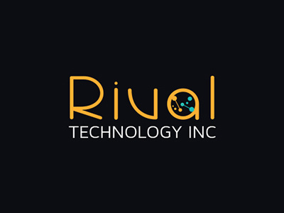 Rival Logo | Technology computer cool creative it jahi tech technology