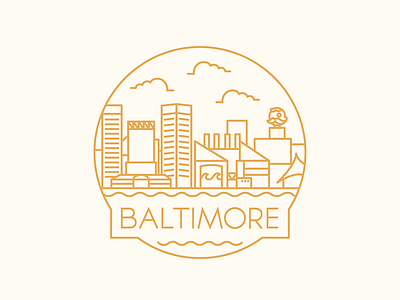 Baltimore - Travel Badge