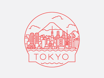 Tokyo - Travel Badge