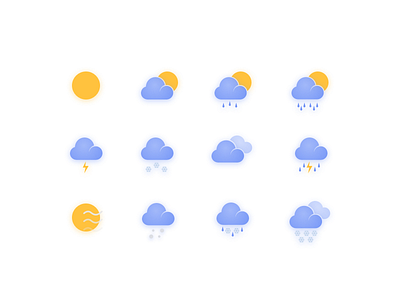 Weather icon icon weather
